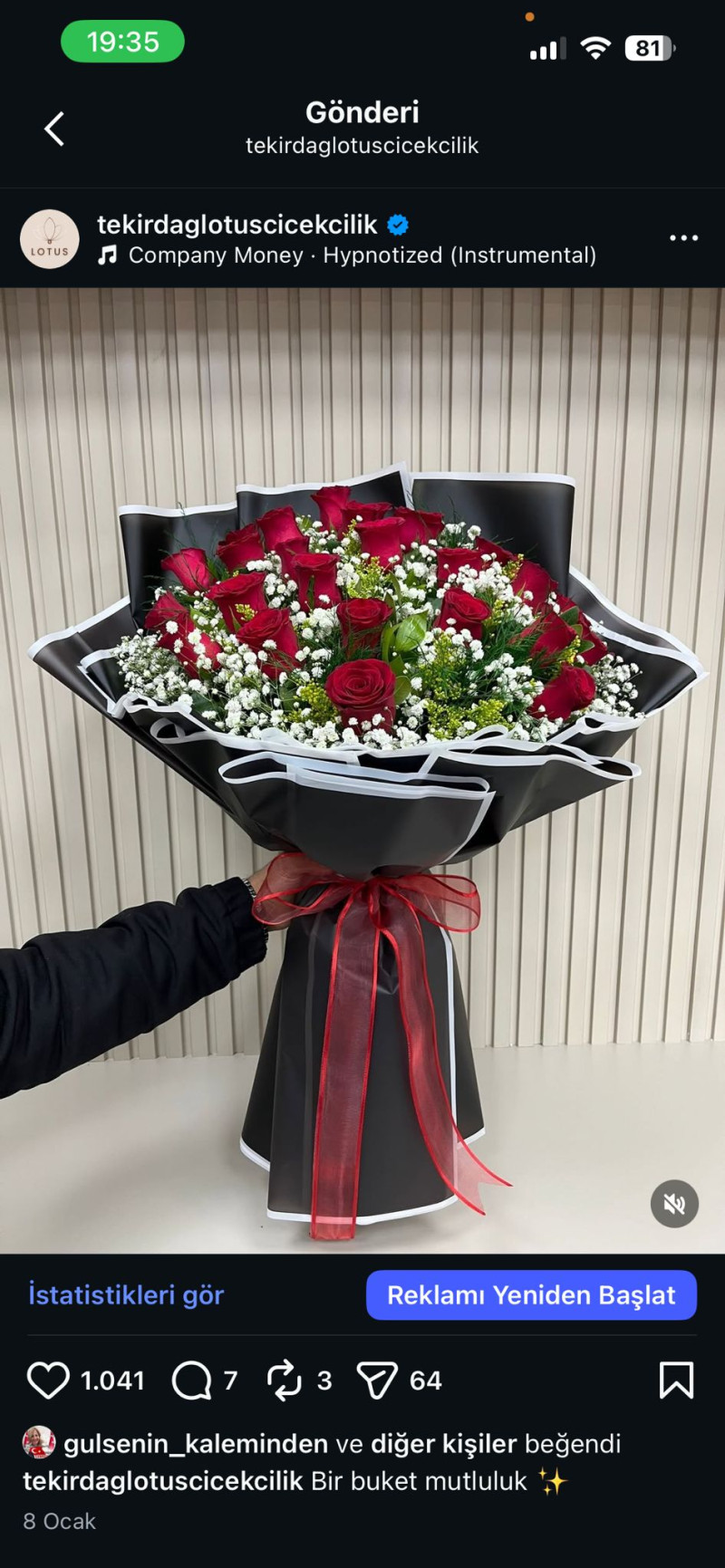 21 GÜL ESİNTİSİ